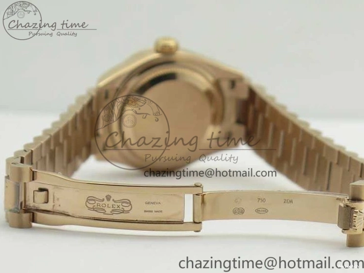 XL Edition BP Diam Fluted RG Bezel DateJust Pink 28mm Dial Maker RG On Best Bracelet ETA2671 0513